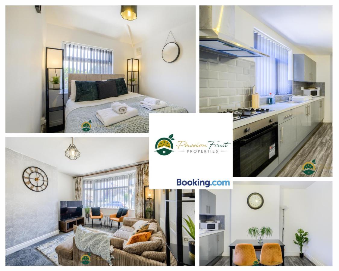 3 Bedroom Coventry House By Passionfruitproperties With Free Wi-Fi, Large Garden And Driveway - 52Nrc 外观 照片